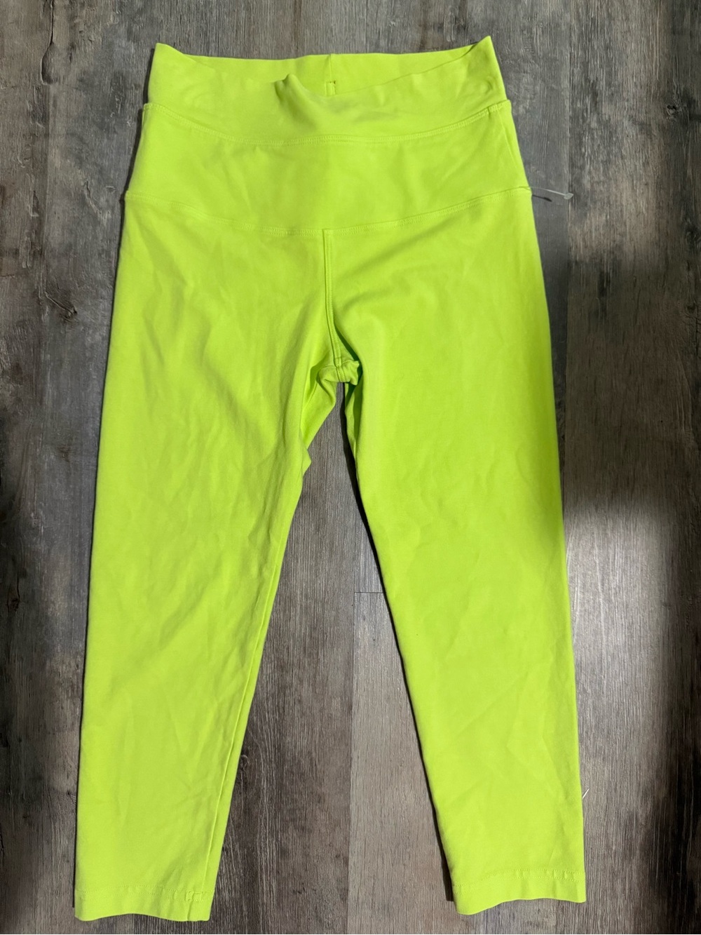 Hard Tail Kids Neon Lime Leggings